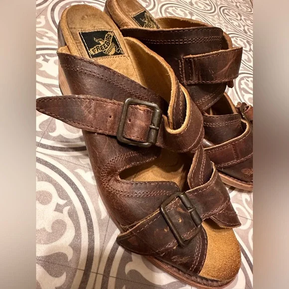 Freebird by Steven Caprice leather sandals size 9 - Picture 4 of 12